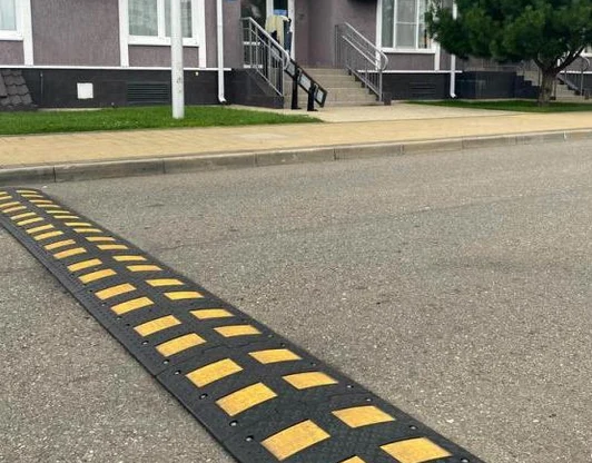 Установка ИДН (лежачий полицейский)